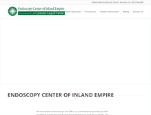 Tablet Screenshot of endoscopygastro.com